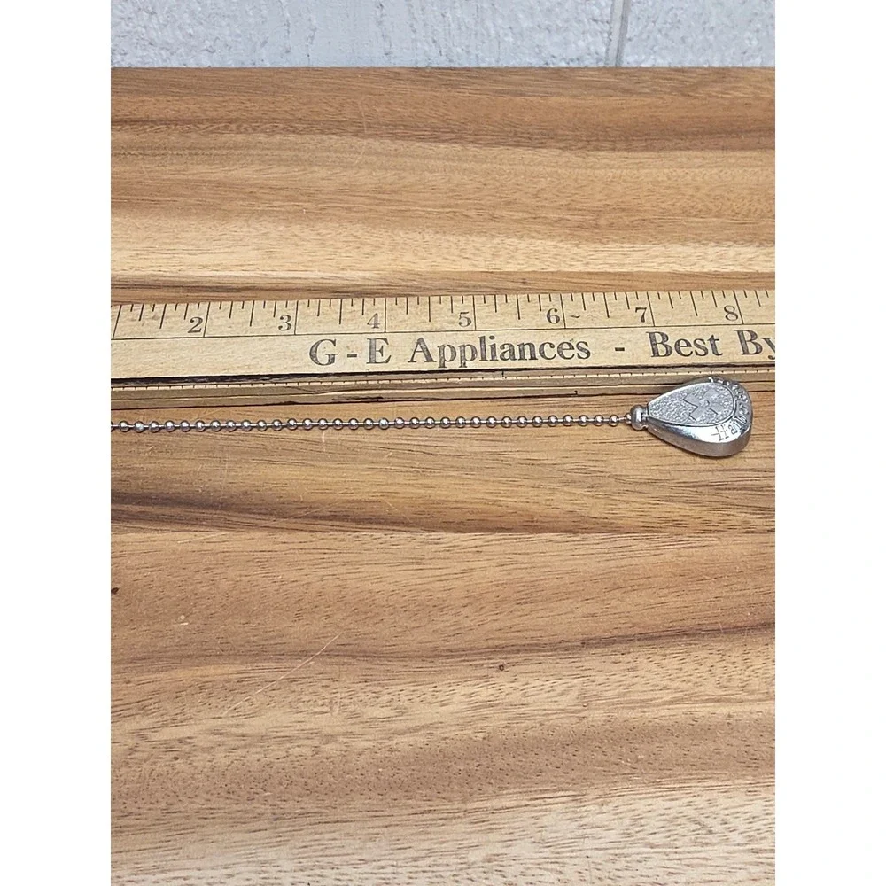 1 Harbor Breeze Ceiling Fan & Light Pull Silver Chain
